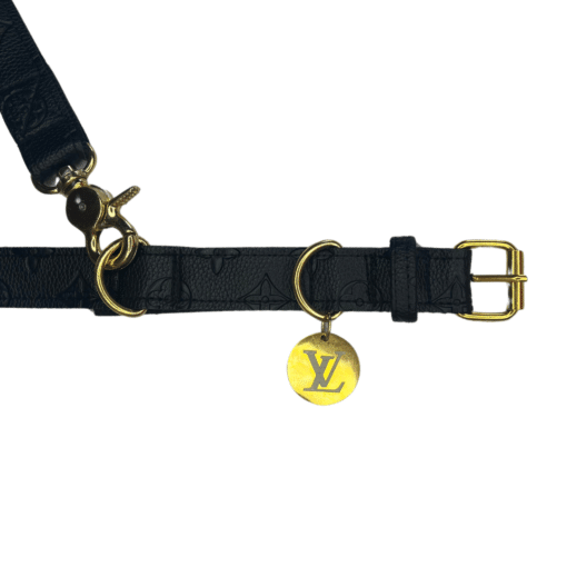 Collar Louis Vuitton Noir Elegance - Image 3